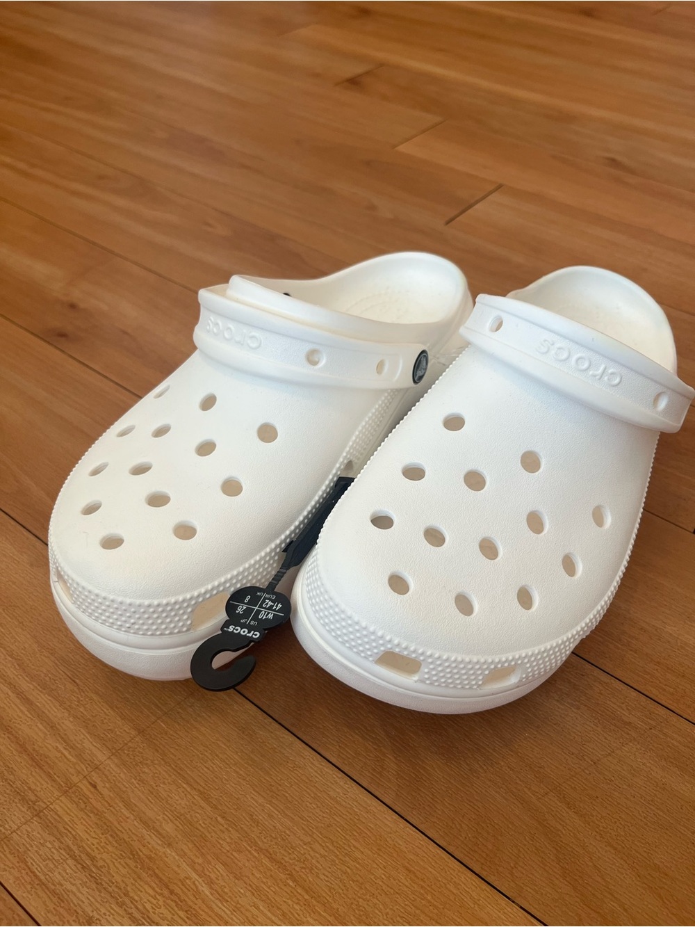 CROCS platform Clog in White